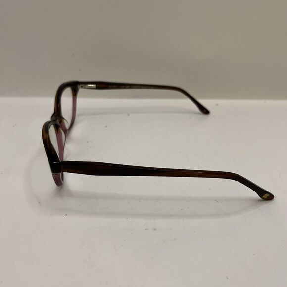 BCBGMAXAZRIA Eyeglasses Julietta Brown Plum Designer Frames Only 52-16-135 - Picture 3 of 6